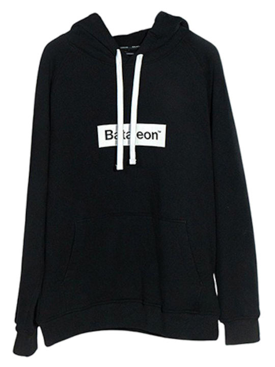Sweatshirt mit Kapuze Schwarz