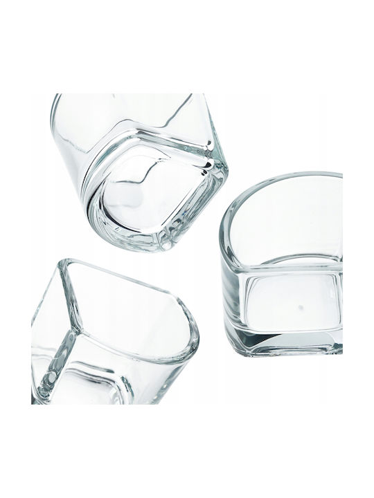 Kadax Dip-Schüssel Rund Glas Transparent 4Stück
