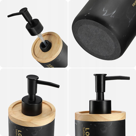 Kadax Dispenser Ceramic Black