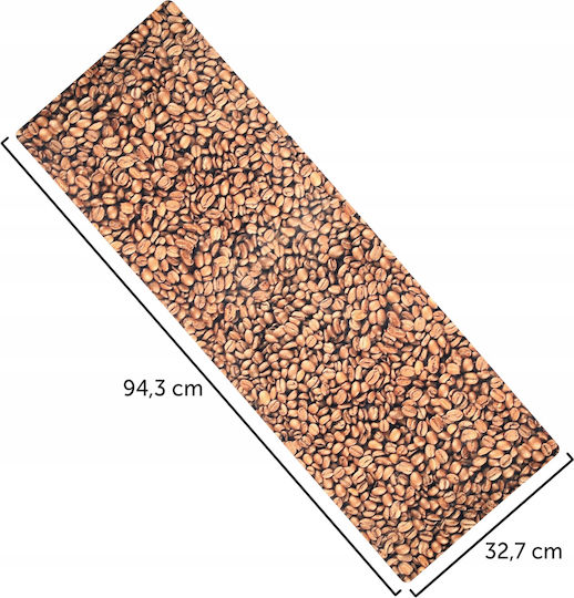 Kadax Läufer Braun 33x95cm