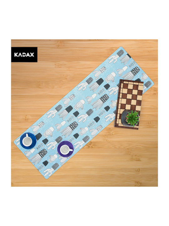 Kadax Läufer Braun 33x95cm