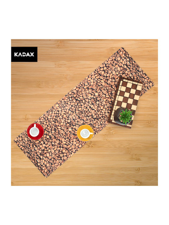 Kadax Läufer Braun 33x95cm