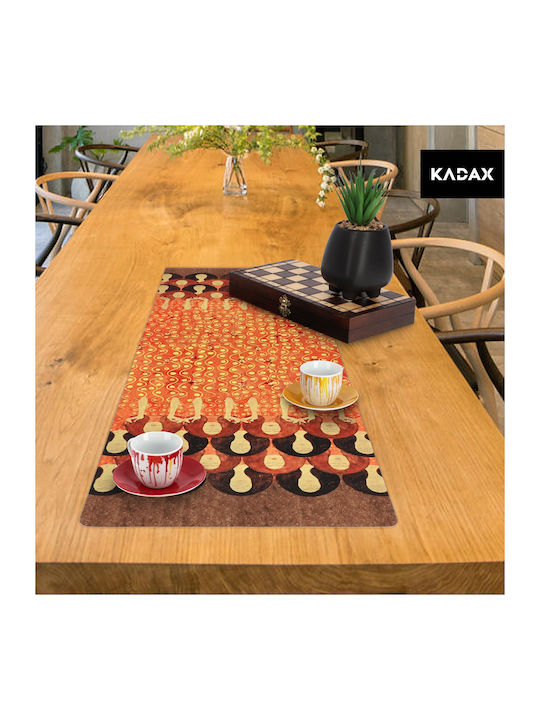 Kadax Ράνερ Καφέ 33x95εκ.