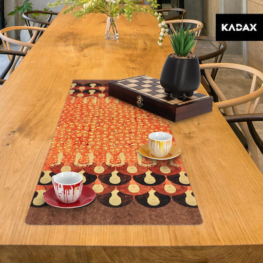 Kadax Läufer Braun 33x95cm