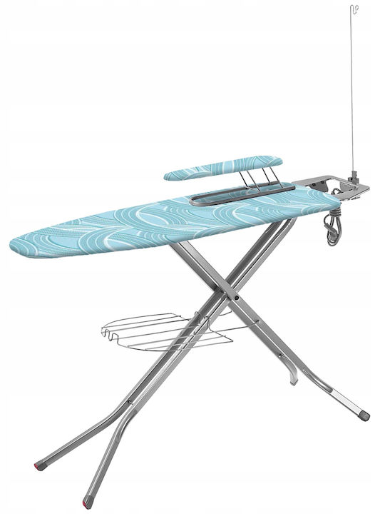Kadax Bügelbrett für Dampfbügeleisen Zusammenklappbar 120x38cm
