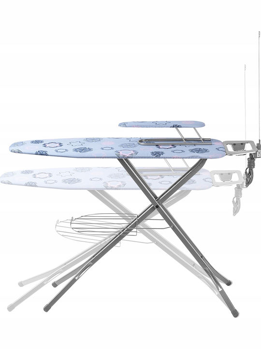 Kadax Ironing Board for Steam Iron Foldable 120x38cm