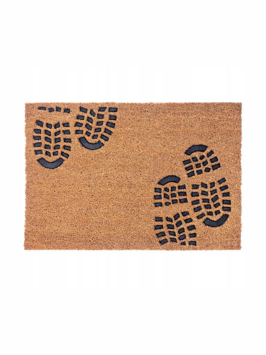 Kadax Entrance Mat Anti-slip made of Rubber 60x40cm