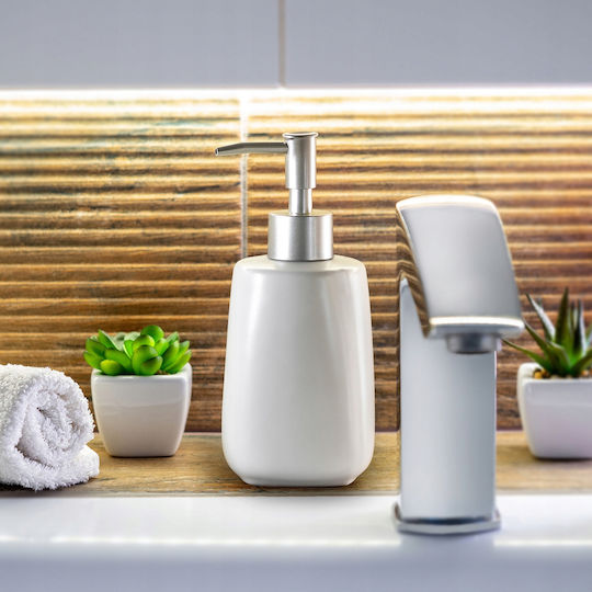 Kadax Set Accesorii Pentru Baie Ceramic Alb