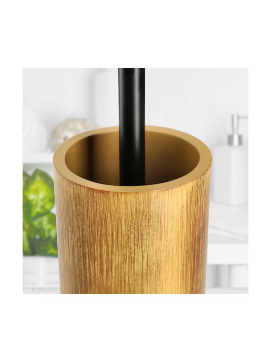 Kadax Wooden Black Bathroom Accessory Set