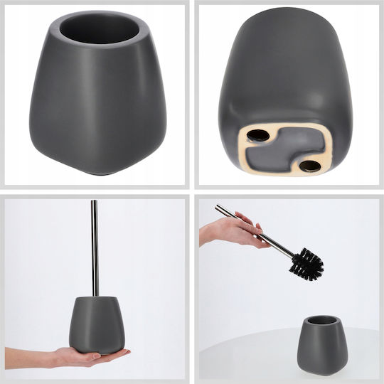 Kadax Set Accesorii Pentru Baie Ceramică Gri