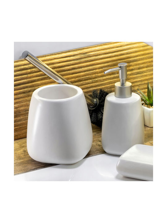 Kadax Kadax Badezimmerzubehör-Set Keramik Weiß