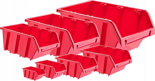 Kadax Set 50 Plastic Organizatoare pentru Bin-uri de Unelte Stivuibile L23xW16cm
