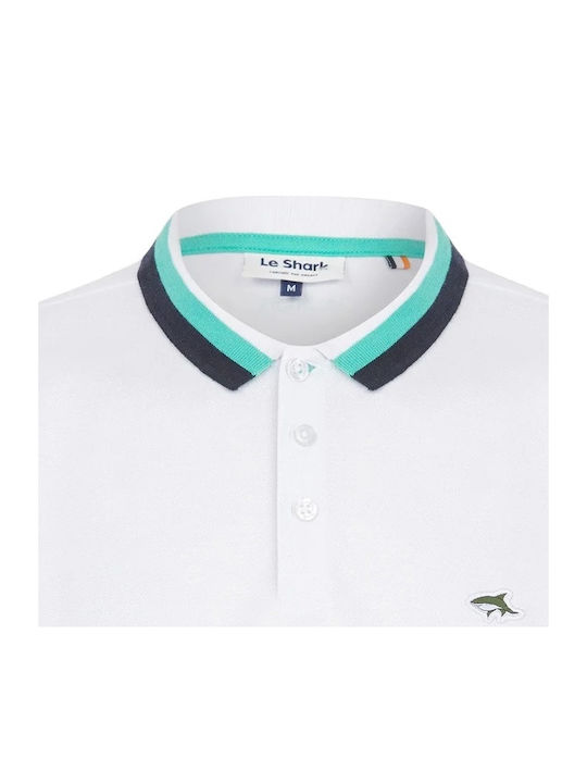 Le Shark Men's Blouse Polo Bright White