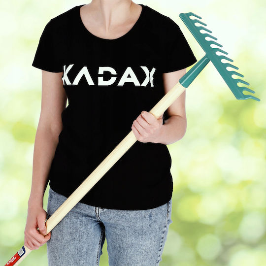 Kadax 143741 Furcă de grădină Greblă pentru gazon cu mâner