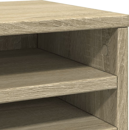 Ξύλινη Θήκη Χαρτιών σε Καφέ Χρώμα 26x29.5x36εκ. 1τμχ