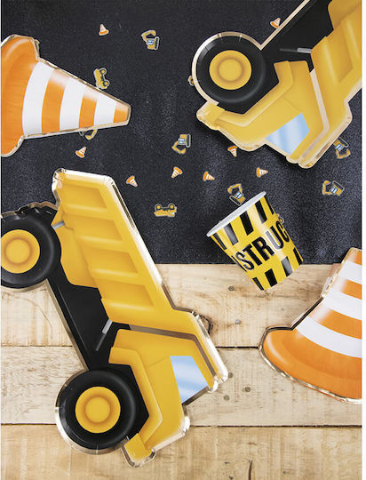 Tim & Puce Plate for Party 8pcs