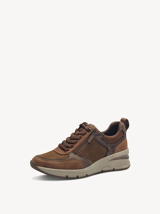 Γυναικεία Sneakers Cognac Comb