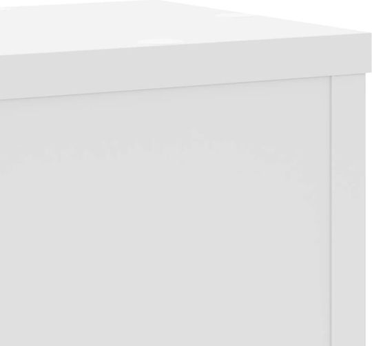 vidaXL Pflanzenständer Holz Weiße 17cmx17cmx60cmcm. 2Stück