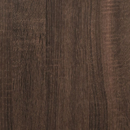 vidaXL Pflanzenständer Holz Braun 33cmx33cmx80cmcm.
