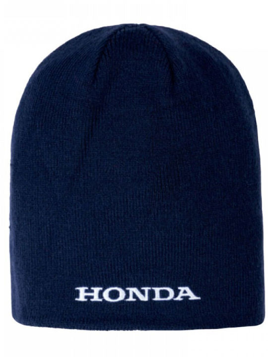 Honda Beanie Ανδρικός Reversible Σκούφος Πλεκτός σε Γκρι χρώμα