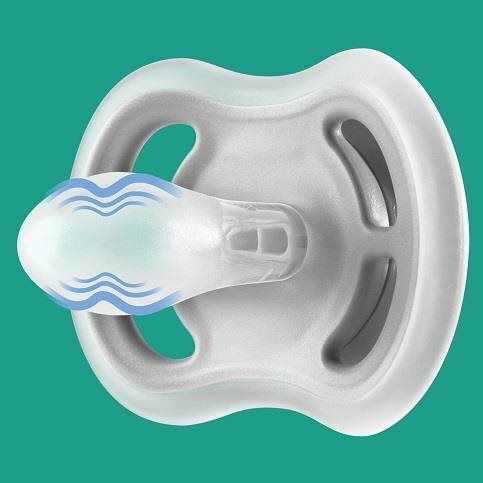 Philips Ultra Air Pacifiers Silicone Yellow Tiger / Cloud for 18+ months 2pcs