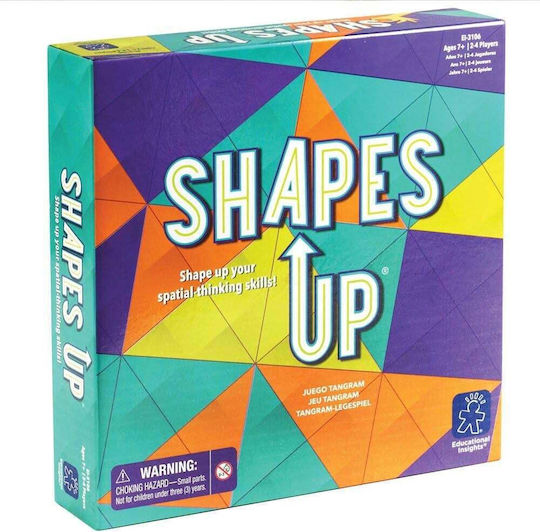 Επιτραπέζιο Παιχνίδι Shapes Up Tangram για 2-4 Παίκτες 7+ Ετών (EN) Educational Insights