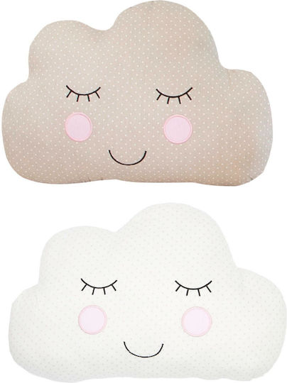Sass & Belle Pernă Decorativă pentru Pătuț Nor Bej