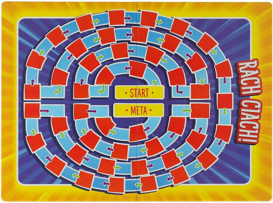 Board Game Rach Ciach for 2-4 Players 5+ Years Old (PL) ikonka