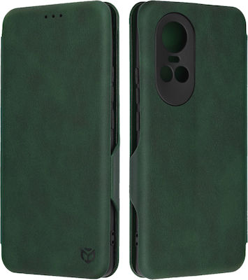 Techsuit Safe Carte Piele artificială Verde (Oppo Reno10)