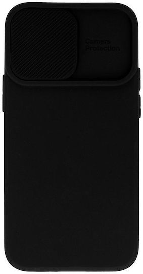 Powertech Back Cover Σιλικόνης Μαύρο (iPhone 15)