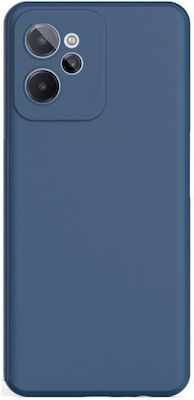 Επένδυση Umschlag Rückseite Silikon / Stoff Marineblau (Redmi 12 4G / Redmi 12 5G)