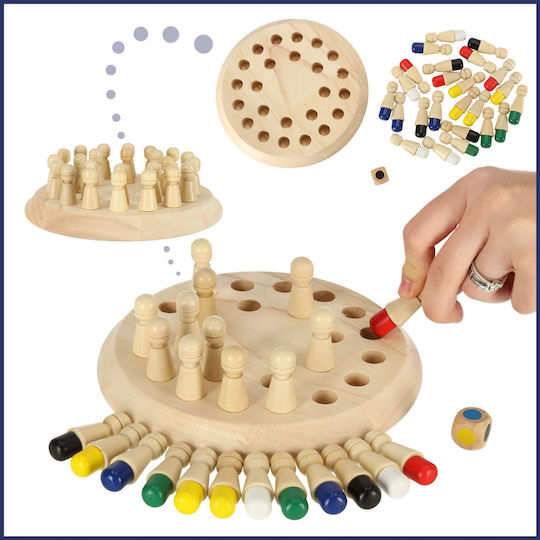 Board Game Chinese Memory Game Match Colors ikonka