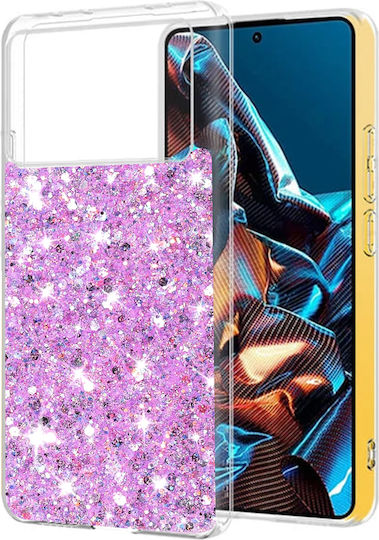Techsuit Back Cover Σιλικόνης Μωβ (Poco X6 Pro)