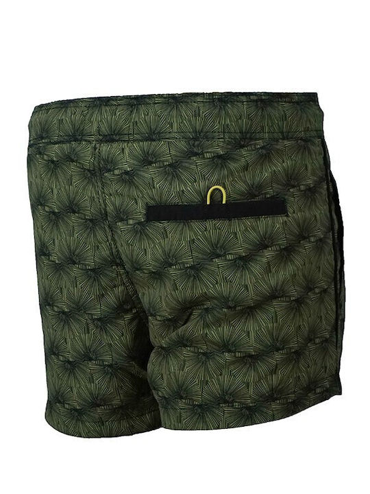 Men's Swimwear Bermuda Khaki with Patterns