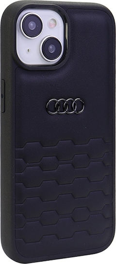 Audi Back Cover Plastic Negru (iPhone 15 Plus / 16 Plus)
