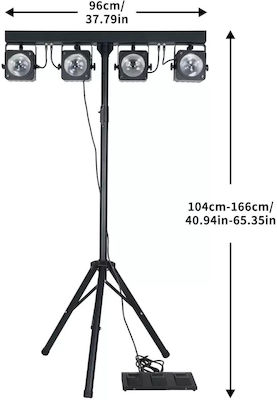 Stage Light 100w Rgb Par Light Cob Beads Technology