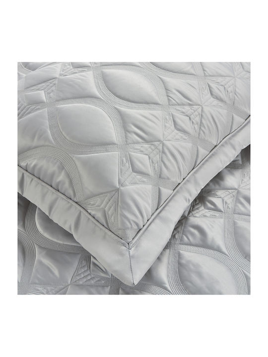 Liolios Home Set Coverlet Queen Size Beige 250x240cm 3pcs
