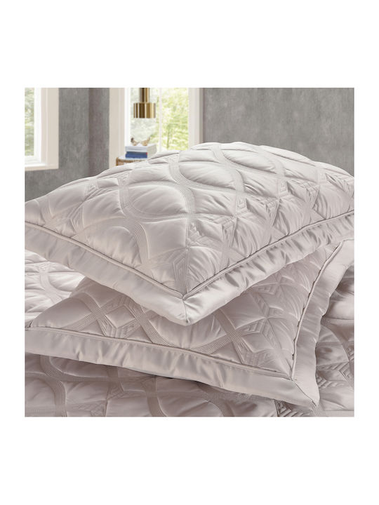 Liolios Home Set Coverlet Queen Size Lt Pudra 250x240cm 3pcs
