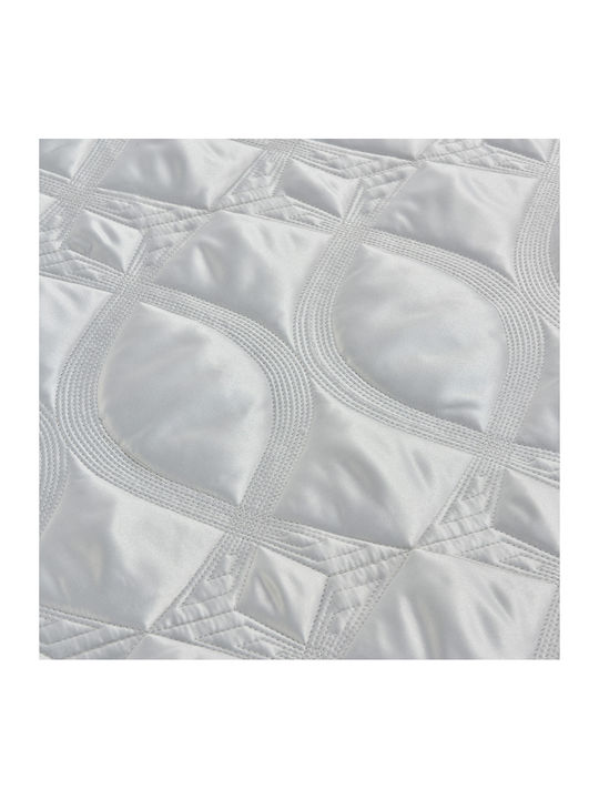 Liolios Home Set Coverlet Queen Size Beige 250x240cm 3pcs