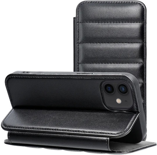 NetOne Back Cover Δερματίνης Μαγνητικό Μαύρο (iPhone 13 Pro)