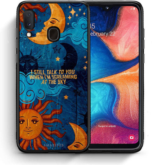 Smartfits Screaming Back Cover Plastic Multicolor (Galaxy M20)