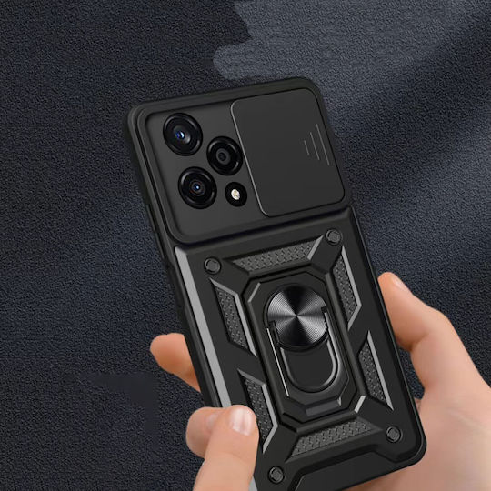 Techsuit Camshield Задна корица Пластмаса / Силикон Зелен (Honor 200 Pro)