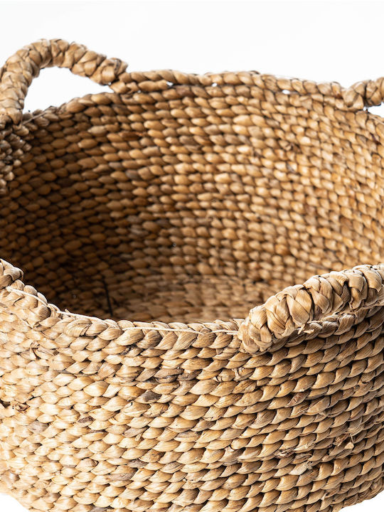 Decorative Basket Wicker with Handles Beige S Line