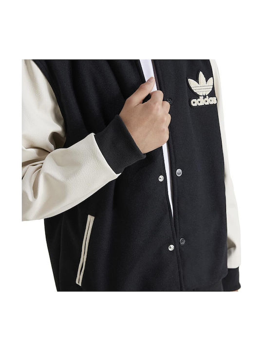 Kids' Sports Jacket Black Vrct