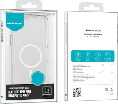 Nillkin Back Cover Silicone / Plastic Transparent (iPhone 15 Pro)