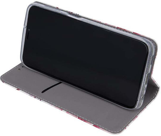 Smart Magnet Trendy Buchen Sie Synthetisches Leder Rot (Poco F3 / Mi 11i)