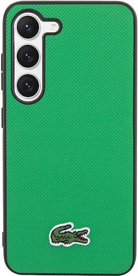 Lacoste Iconic Petit Pique Задна корица Пластмаса Зелен (Galaxy S23)