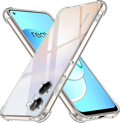 Techsuit Coperta din spate Silicon Transparent (Realme 10)