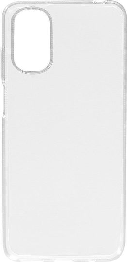 TelForceOne Back Cover Silicone 1mm Transparent (Motorola Moto E32, Motorola Moto E32s)