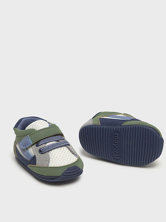 Mayoral Soft-Sole Sneakers For Babies Green